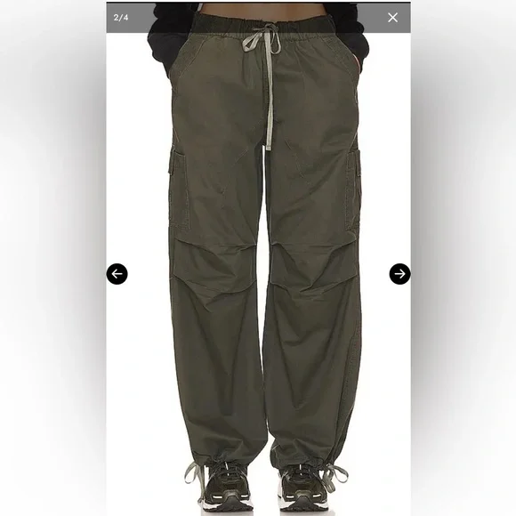 Raylee Cargo Pant in Army Green
SUPERDOWN
Color: Army Green - Picture 5 of 5